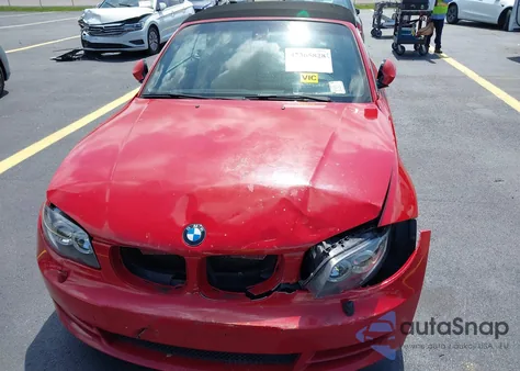 2008 BMW 128I z USA, uszkodzony, nr VIN WBAUN13538VH79702